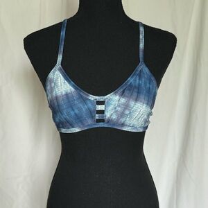 Jolyn Two Piece Tie Cross Back Top | “Tomcat” | Size L | Like New